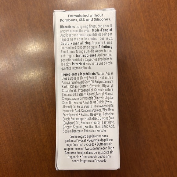 Brand New! Never Opened! Yes to avocado daily eye cream - Picture 2 of 3